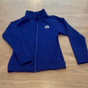 Kids Royal Blue Zip-Up Fleece by B&C beaver creek